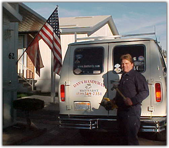 Photo of Dan and Truck